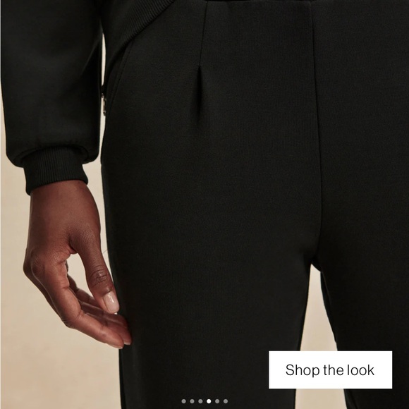 Varley Rolled-Cuff Pant 25”, Size XL, Black - Picture 3 of 5